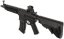 Amoeba M4 short, black, Ares, AM-008, CG-002