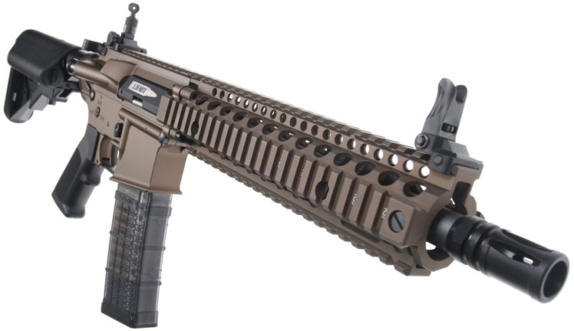 EMG Daniel Defense MK18, RII 9.5 Inch, GBBR, FDE, Cyma CGS, DD