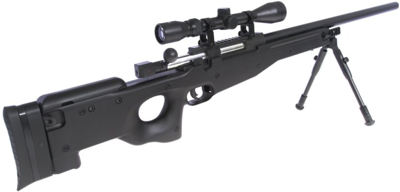 L96A1, black, bipod, scope, Upgrade version, Well, MB01C