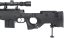 L96 AWS3, black, bipod, scope, Upgrade version, Well, MB4403D