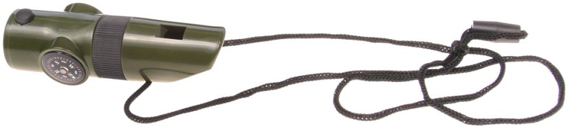 Survival whistle, OD, 8in1, ACM