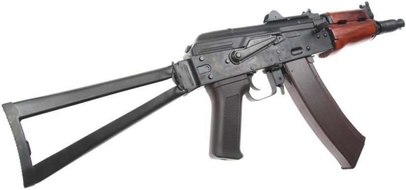 AKS-74U, full steel, real wood, Cyma Platinum, CM.055