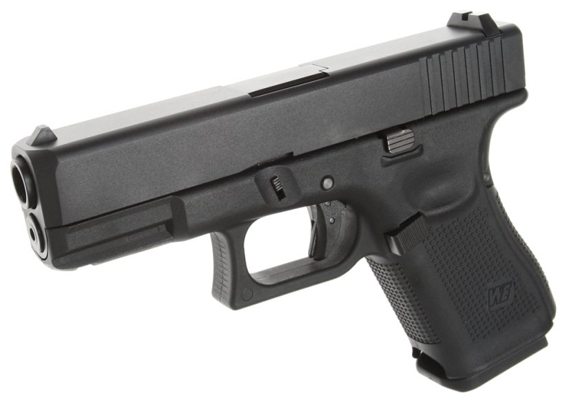 Glock 19, cadre 5e génération, noir, GBB, WE