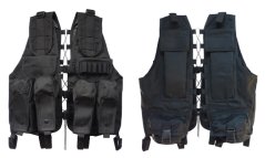 Taktikai mellény, mod. 2009, S, fekete, AirsoftGuns
