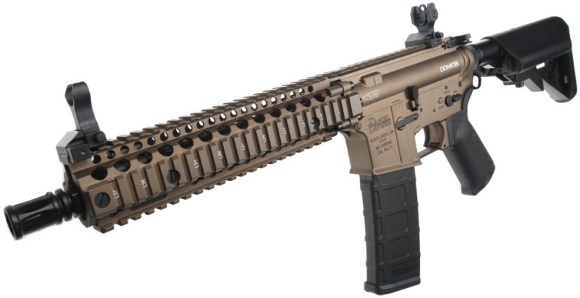 EMG Daniel Defense MK18 RII, 10,3 inch, FDE, Cyma Platinum, CM.105