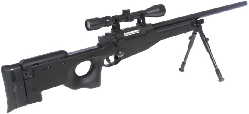 L96A1, black, bipod, scope, Upgrade version, Well, MB01C