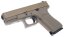Glock 19, cadre 5e génération, beige, GBB, WE
