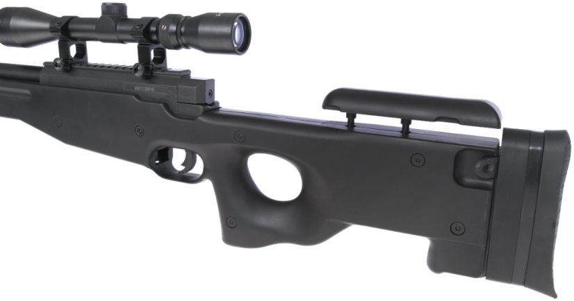 L96A1, black, bipod, scope, Upgrade version, Well, MB01C