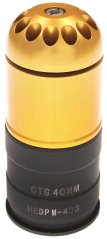 Granatengaspatrone, 40 mm, 96 Schuss, SHS