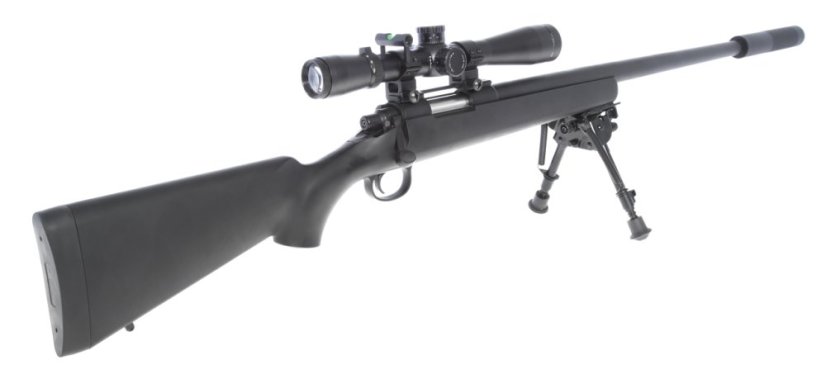Custom Cyma VSR-10, fekete, 175 m/s, AirsoftGuns, CM.701B
