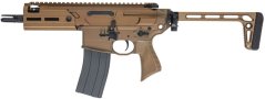 Salvo Precision MCX Rattler, 5.5 Inch, GBBR, TAN, Double Eagle