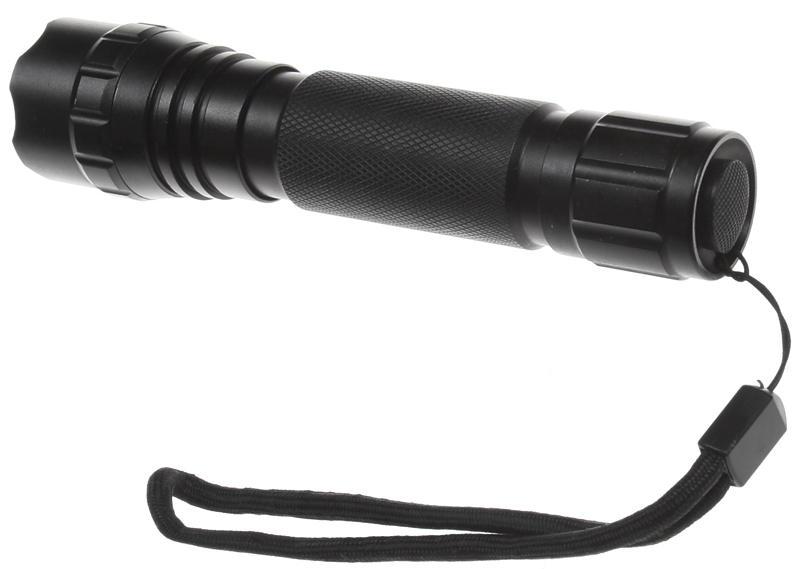 Tactical flashlight, mount ring, external switch, UltraFire