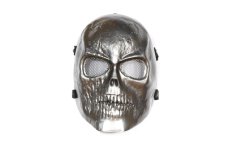 Protective mask, SKULL, large, black, ACM