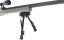 M24 Socom TAN, kétlábú állvány, távcső, Snow Wolf, SW-04T ++