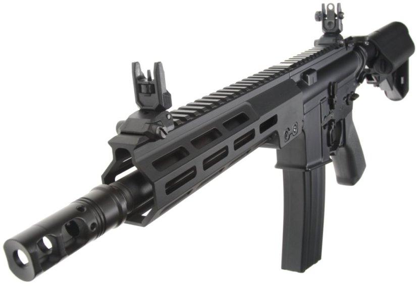 KAC SR16, MK16 M-LOK 8.5 Inch, Ambidextrous, tracer chamber, Black, Cyma Platinum, CM.006R-8.5