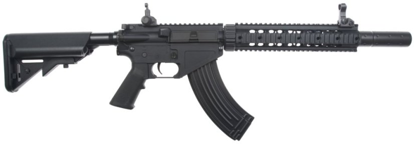 AR-47 RAS SD, nylon, mosfet, Black, Cyma Sport, CM.650