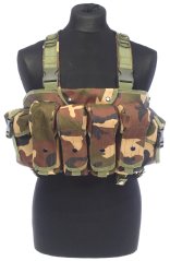 Taktikai mellény, woodland, ACM