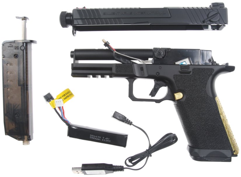 SALIENT ARMS BLU AEP, mosfet, Black, Cyma, CM.135S