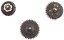 Set of gears, flat teeth, standard, 16:1, SHS