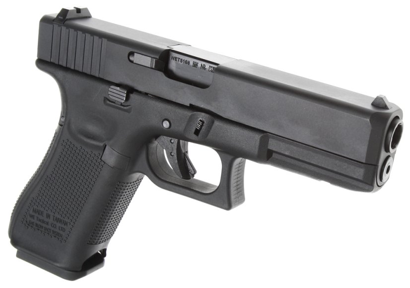 Glock 17, cadre 5e génération, noir, GBB, WE