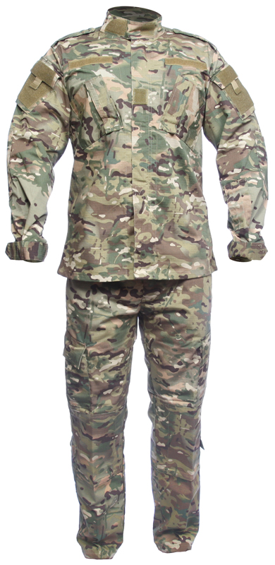 Complete US ACU uniform, multicam, S, ACM