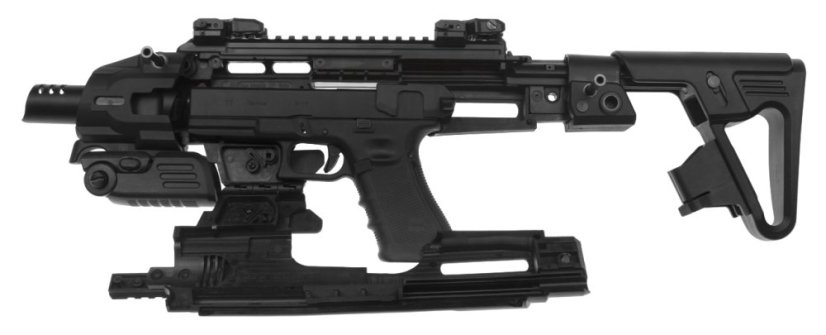 Átalakító készlet, CAA RONI G1, Glock 17, 19, 18C, fekete, King Arms