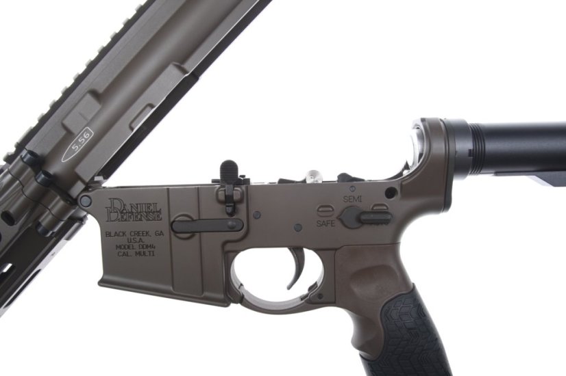 EMG Daniel Defense DD4 M4A1, RIII 12.5 Inch, GBBR, Brown, Cyma CGS, DD.1104 BR