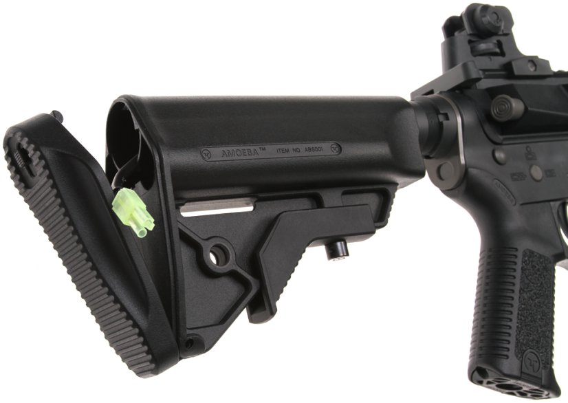 Amoeba M4 short, black, Ares, AM-008, CG-002