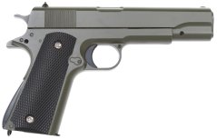 Colt M1911A1, fém, zöld, Galaxy, A&K, G.13G