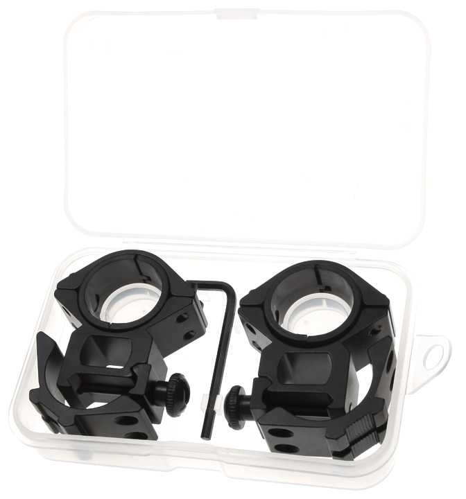 Mount rings with RIS, 25mm, 30mm, high, HD, ACM