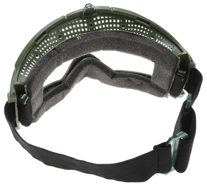 Tactical goggles Warrior, lens, OD, ACM