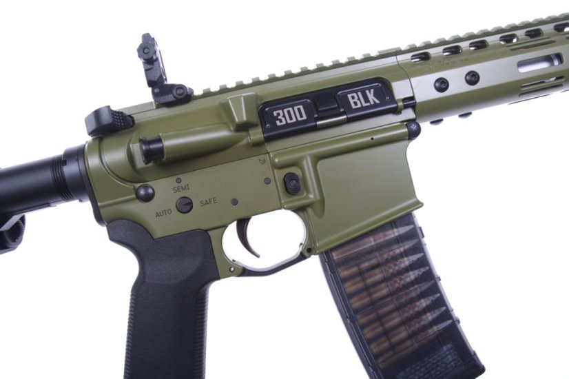EMG Noveske N4 Gen3 Shorty, 10.5 Inch, NSR-9, GBBR, Bazooka Green, Cyma CGS, NOV.1201 OD