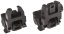 Folding sight, MBUS, black, SHS