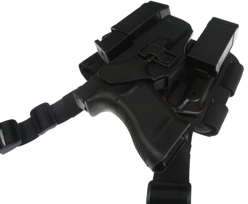 Tactical holster, Glock CQC lite, black, Blackhawk