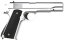Colt M1911A1, fém, ezüst, Galaxy, A&K, G.13S