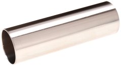 Polished stainless steel cylinder SR25, smooth, SHS