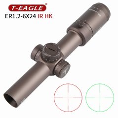 ER 1,2-6X24IR HK távcső, megvilágítás, barna, T-Eagle