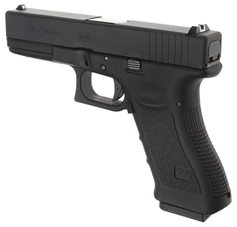 Glock 17, cadre 3e génération, noir, GBB, WE
