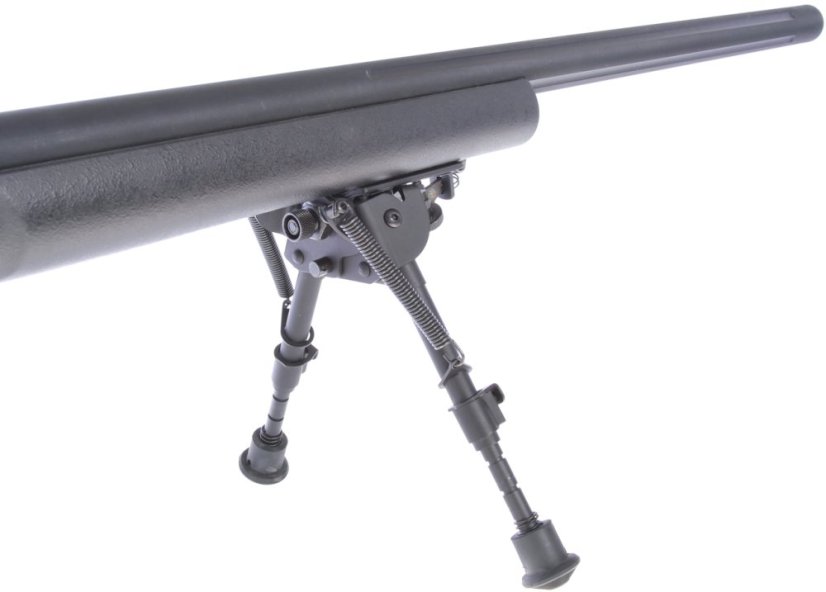 M24 Socom fekete, katonai, kétlábú állvány, KH, KH002B