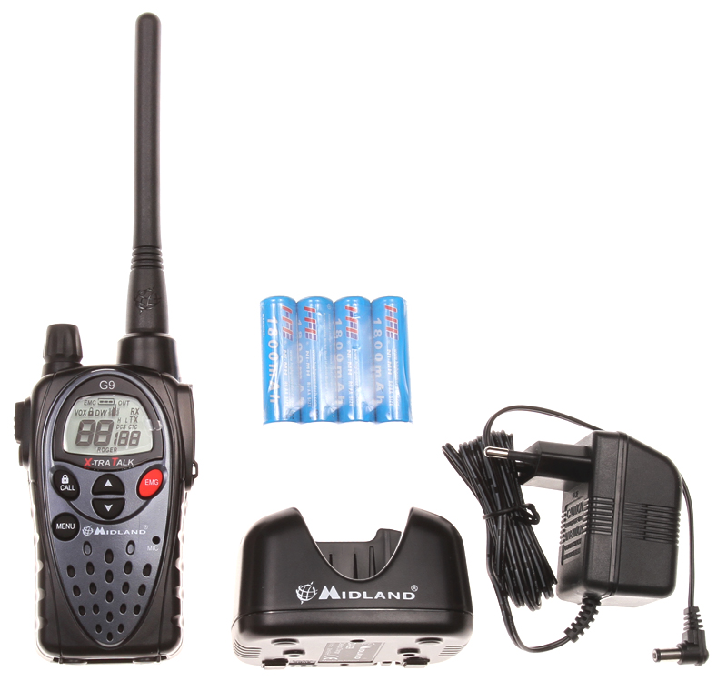 Rádió, PMR, LPD G9, 1 darab, Midland