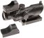Riflescope ACOG with red dot sight, 4x32, ACM