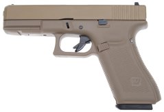 Glock 17, cadre 5e génération, beige, GBB, WE