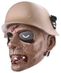 Védőmaszk, ZOMBIE WWII, nagy, TAN, ACM