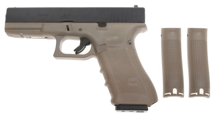 Glock 17, cadre 4e génération, TAN, GBB, WE