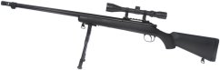 VSR-07D, black, bipod, scope, Upgrade version, Well, MB07D