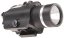 Tactical flashlight, full metal, M7, LED, laser, black, ACM