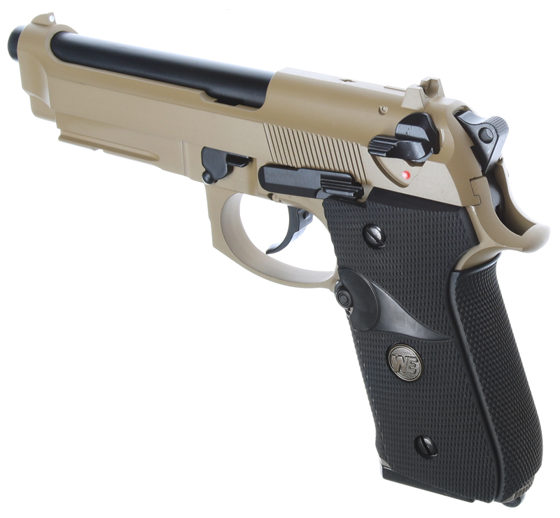 Beretta M9A1, version Navy, Tan, GBB, WE