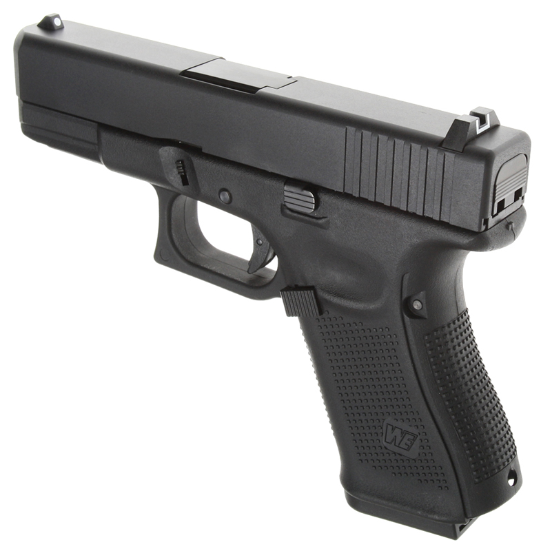 Glock 19, cadre 5e génération, noir, GBB, WE