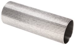 Polished stainless steel cylinder M16, grooved, SHS