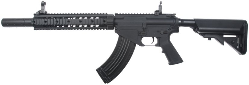 AR-47 RAS SD, nylon, mosfet, Black, Cyma Sport, CM.650